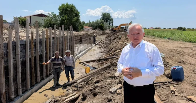 Kanal İpsala projesinde çalışmalar sürüyor